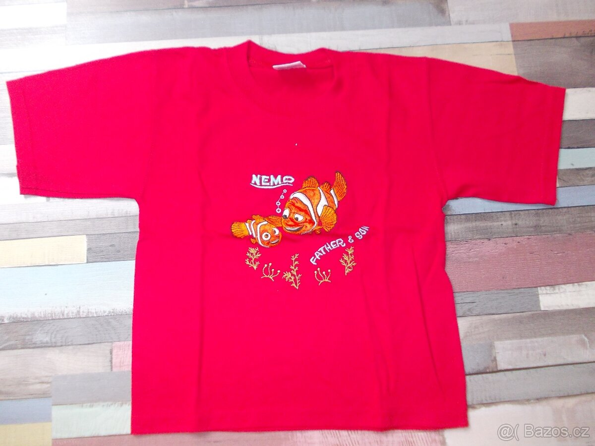 Trička krátký rukáv 104/110 - 4