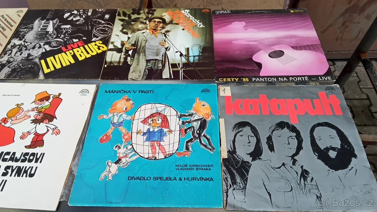 Lp desky různé žánry množství 300 ks. - 4