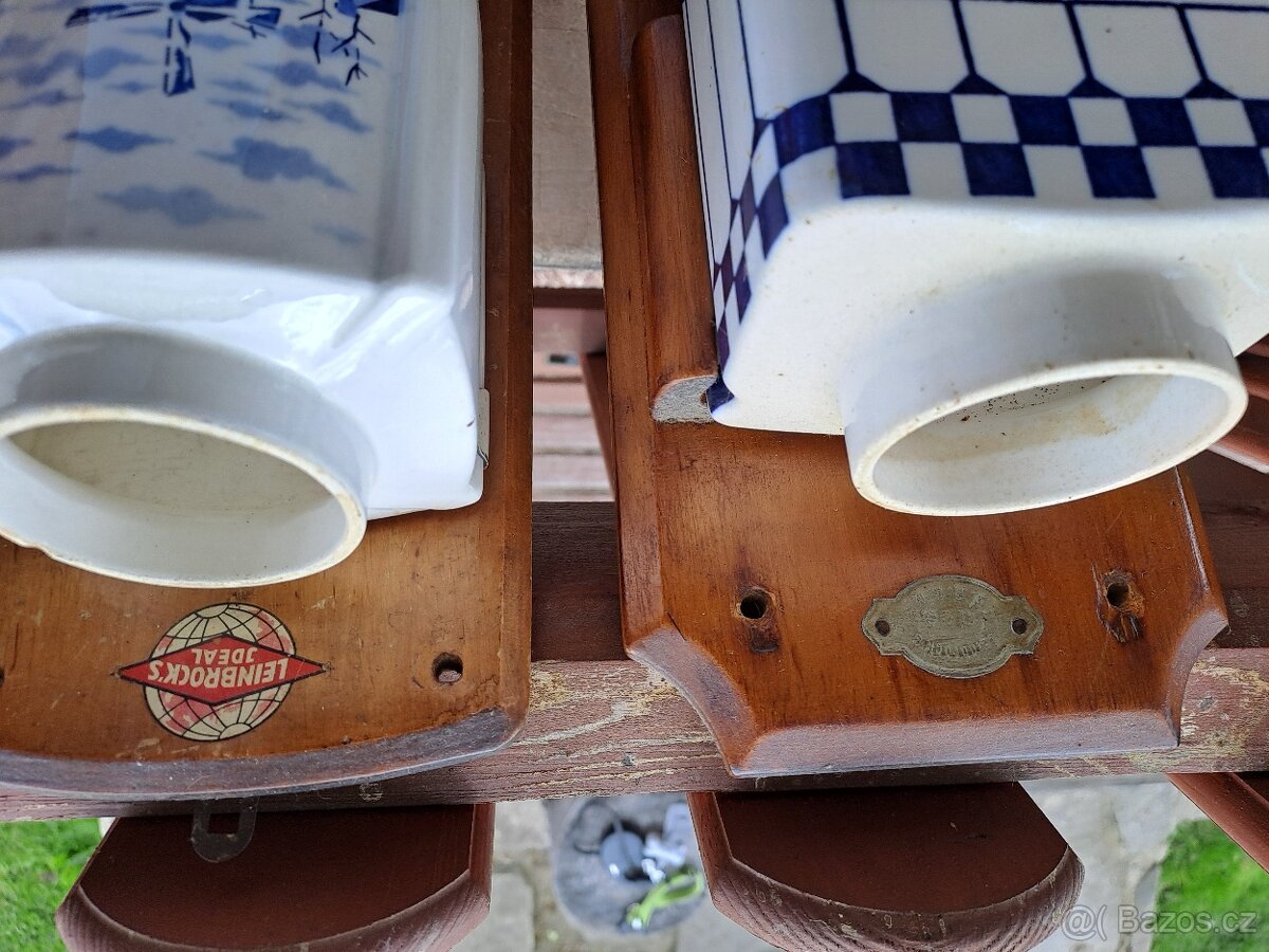 Starožitné nástěnné mlýnky Leinbroks - 4