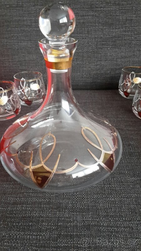 Nová skleněná sada v dárkové krabici - 4