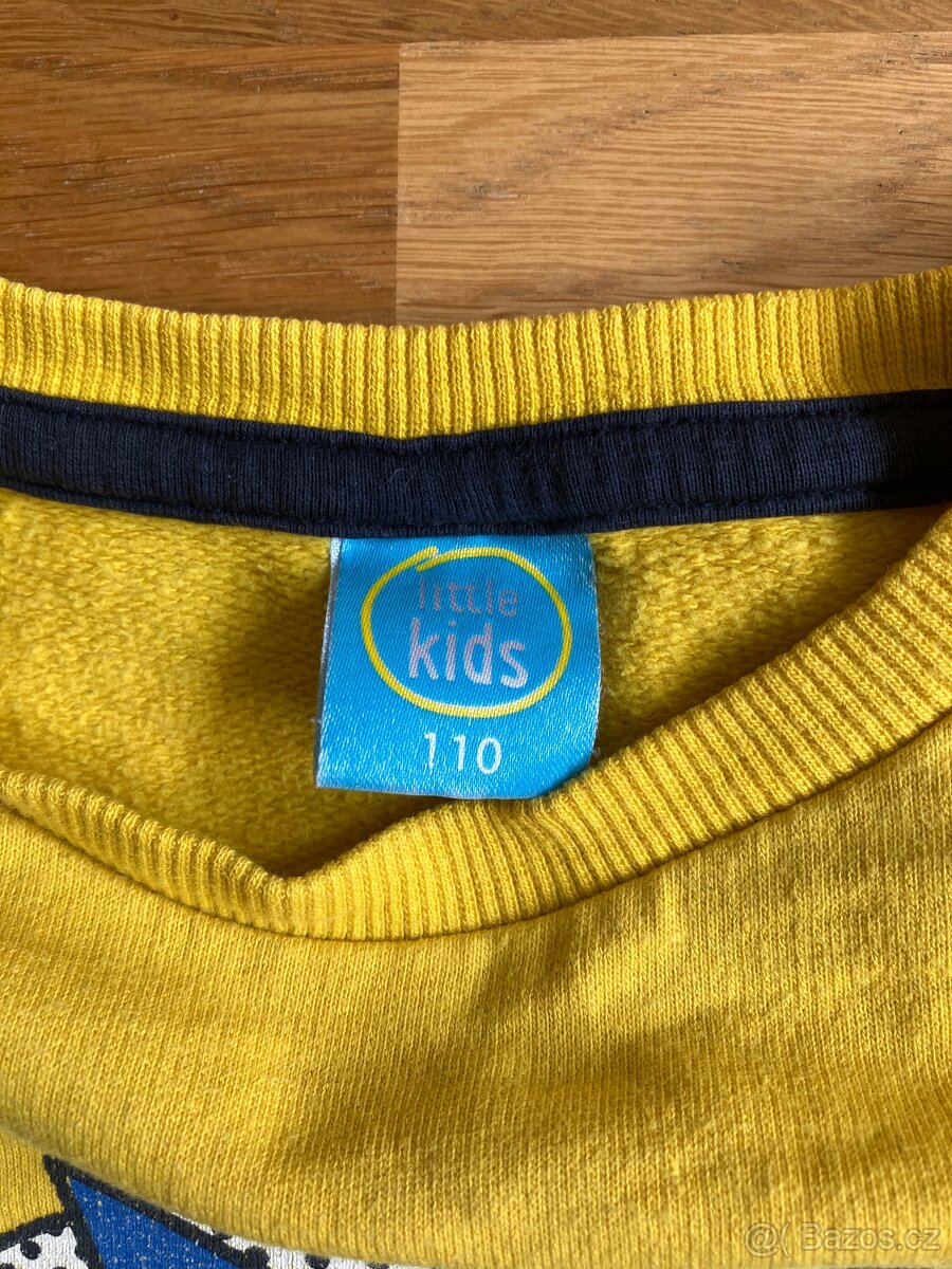 Žlutá mikina Hero vel. 110 - 4