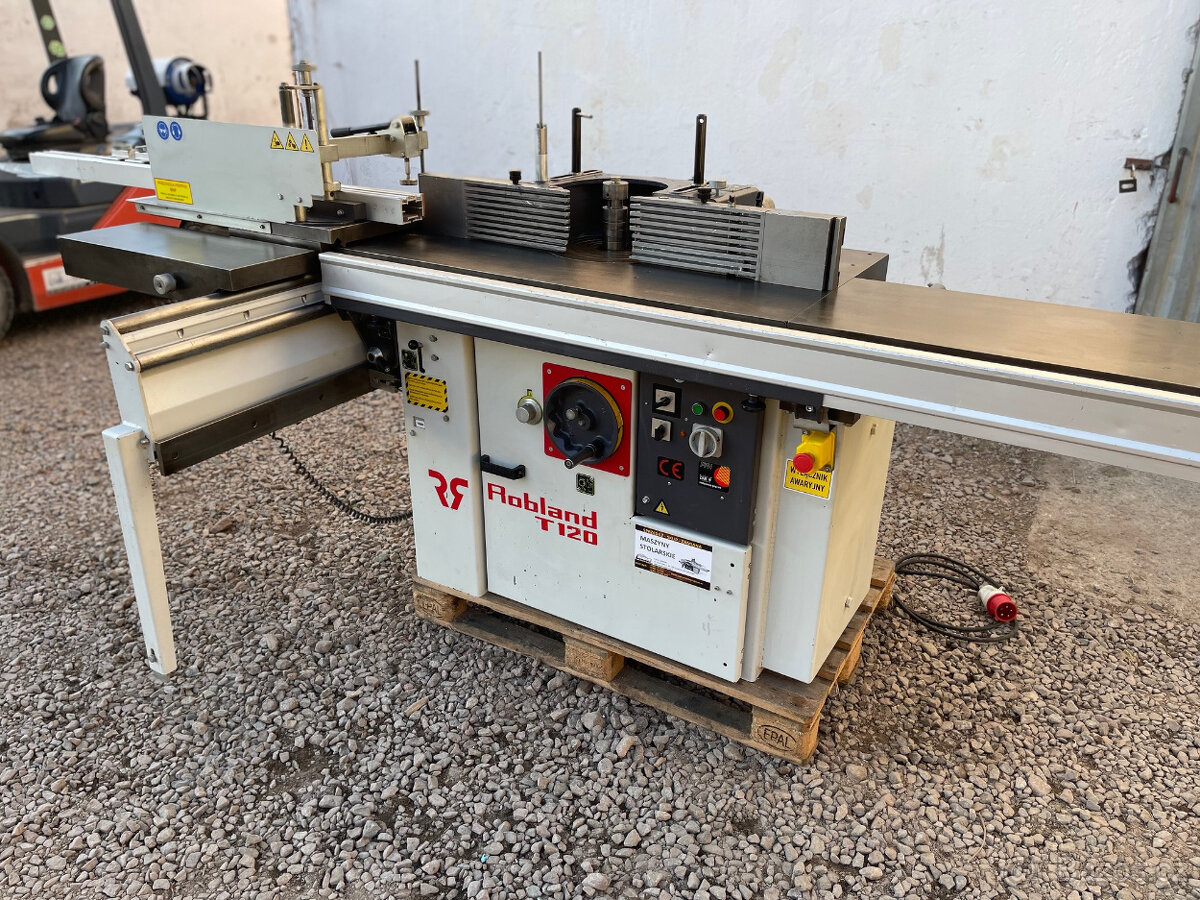 Spodní frézka s vozíkem ROBLAND T 120 TP - 4