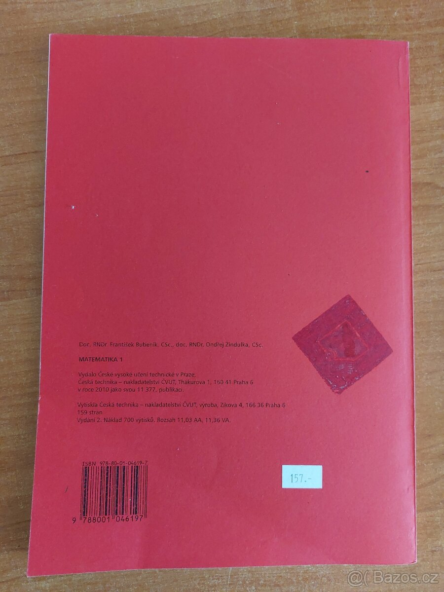 Učební texty pro ČVÚT - matematika - 4