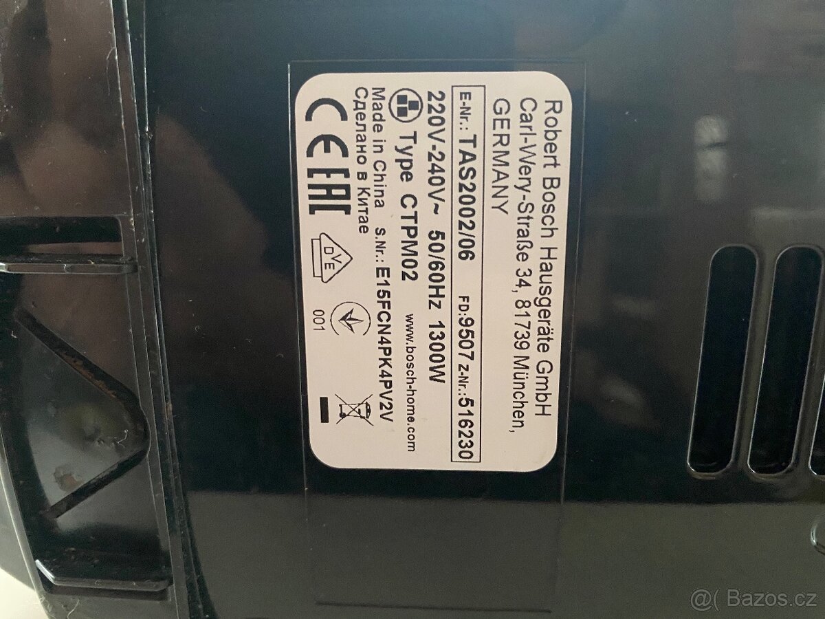 kávovar Bosch Tassimo TAS2002/06 - 4