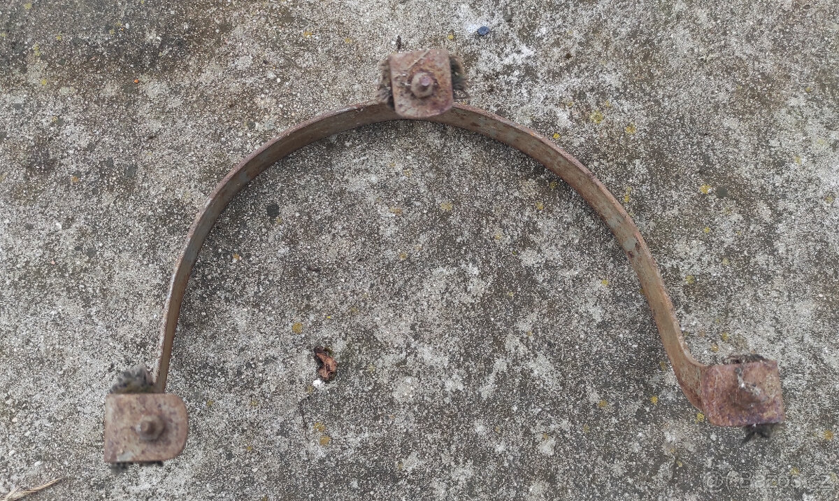 historický cykloblatník a rám historické cyklosedacky - 4