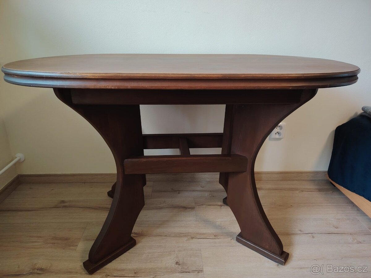 Masivní dubový stůl 120x70 - 4