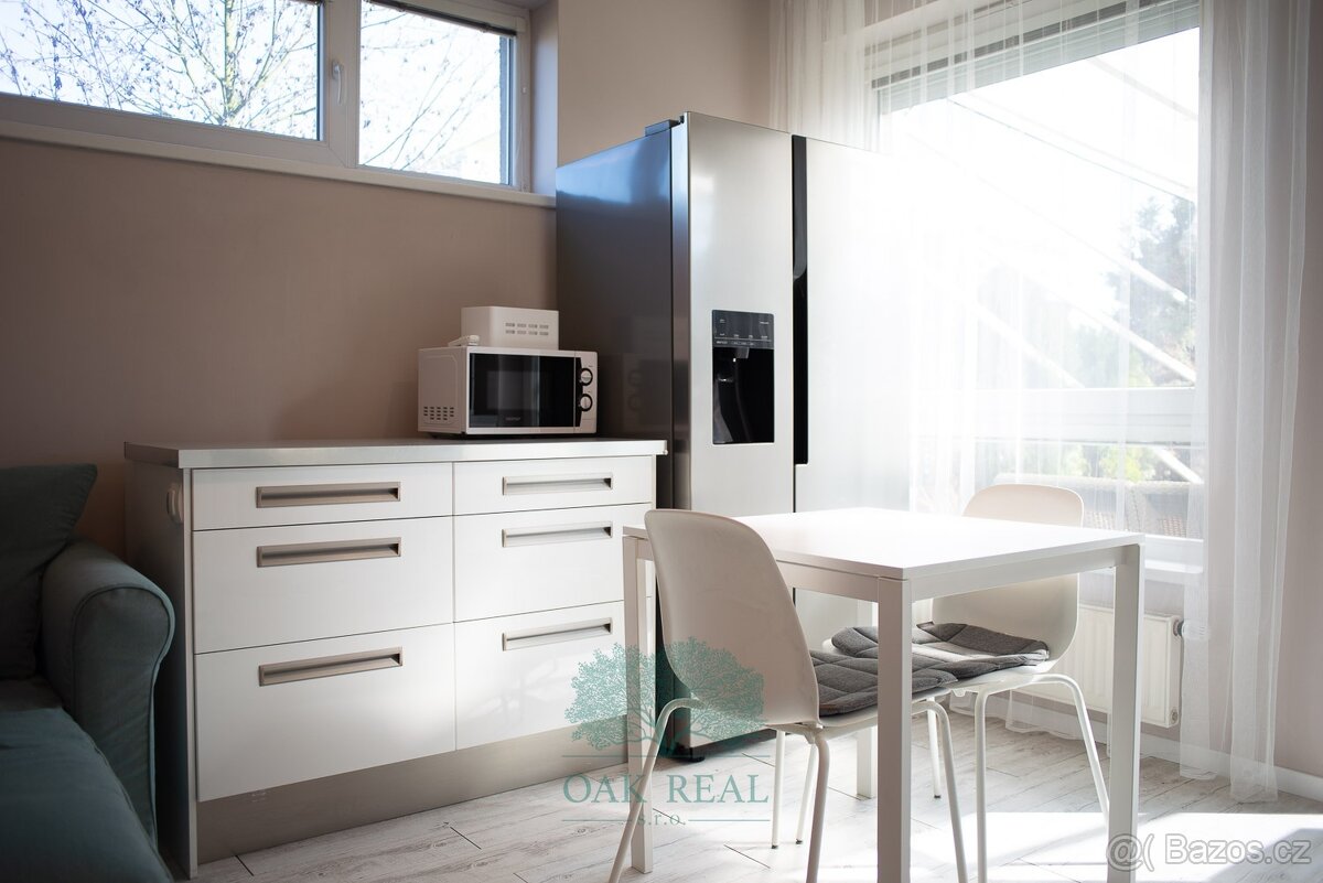 Pronájem, Byty 2+kk, 46 m², terasa s pergolou a zahrada 51m² – pohled 4