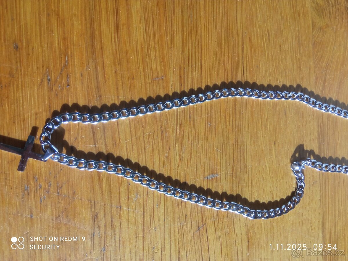 Pánský řetízek s křížkem - 4