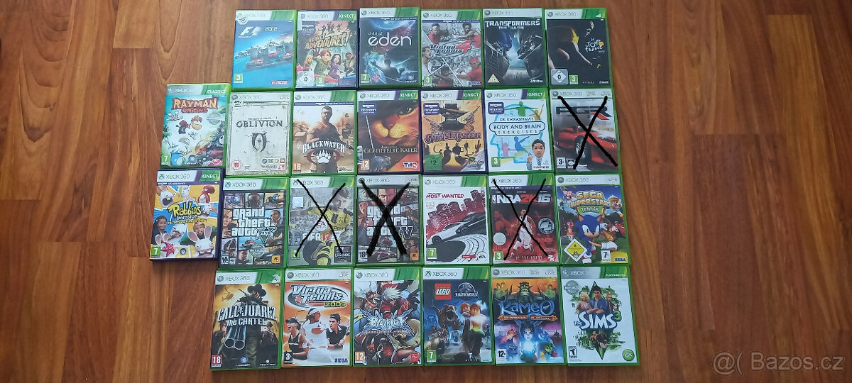 Prodám hry na XBOX 360 část 3 - 4