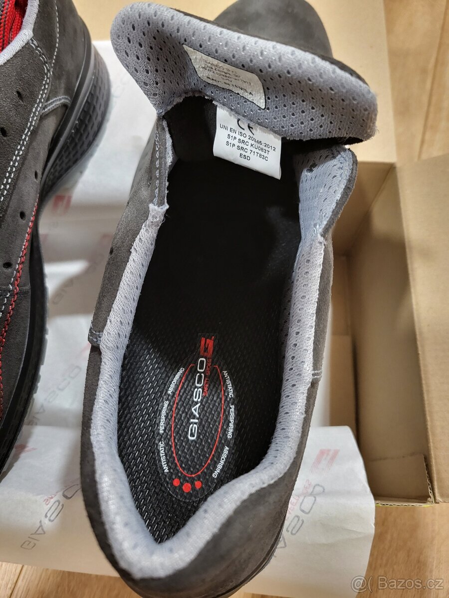 Pracovní boty Giasco Kube PANAMA S1P, 45, ocelová špička - 4