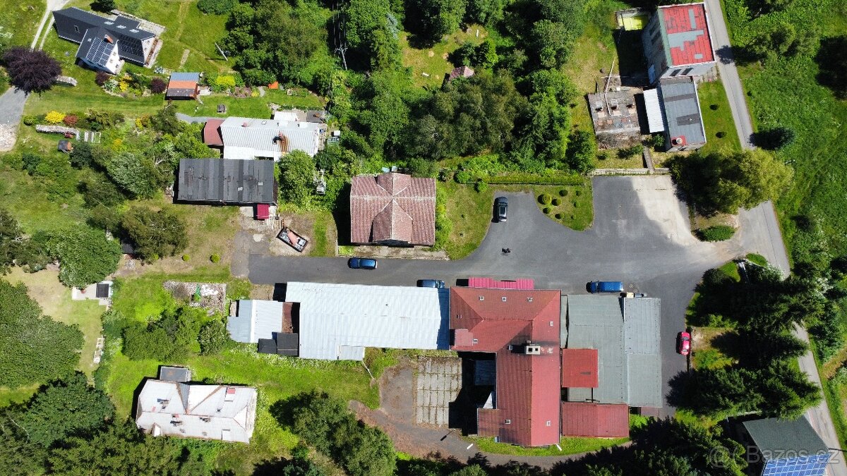 Pozemky 16379 m2 - výrobní areál Tisá - 4