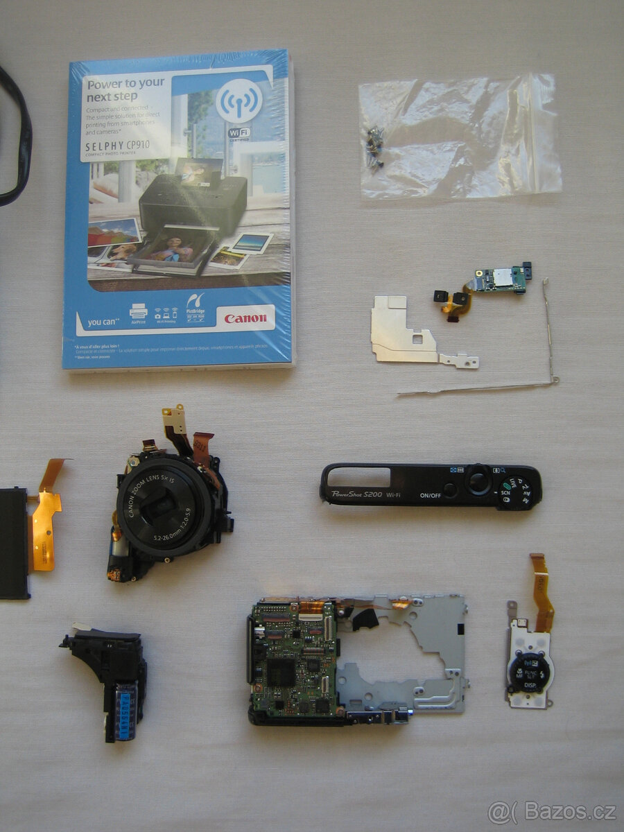 Canon PowerShot S200 - náhradní díly a příslušenství - 4