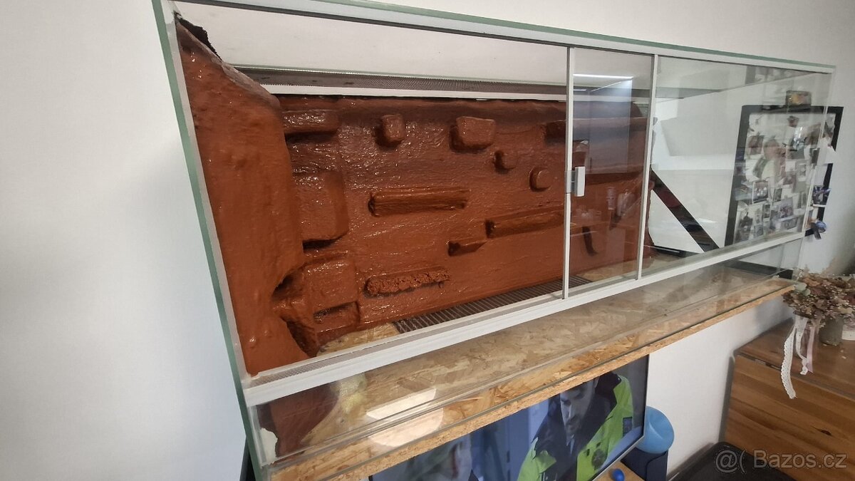 Terárium 120 x 40 x 50 cm 240 l - 4