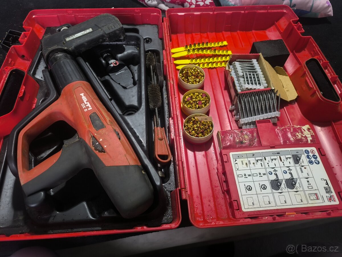 đź”´ Hilti DX 5 – prachová pĹ™ĂstĹ™elná pistole | kompletnĂ sada - 4