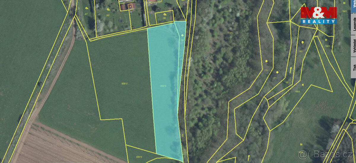 Prodej louky, 4242 m², Tuchořice - 4