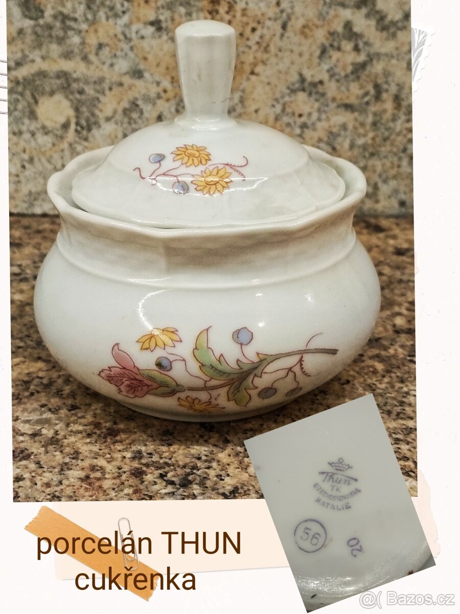 Porcelán THUN, Dubí, Ditmar-Urbach, Lubenec - 4