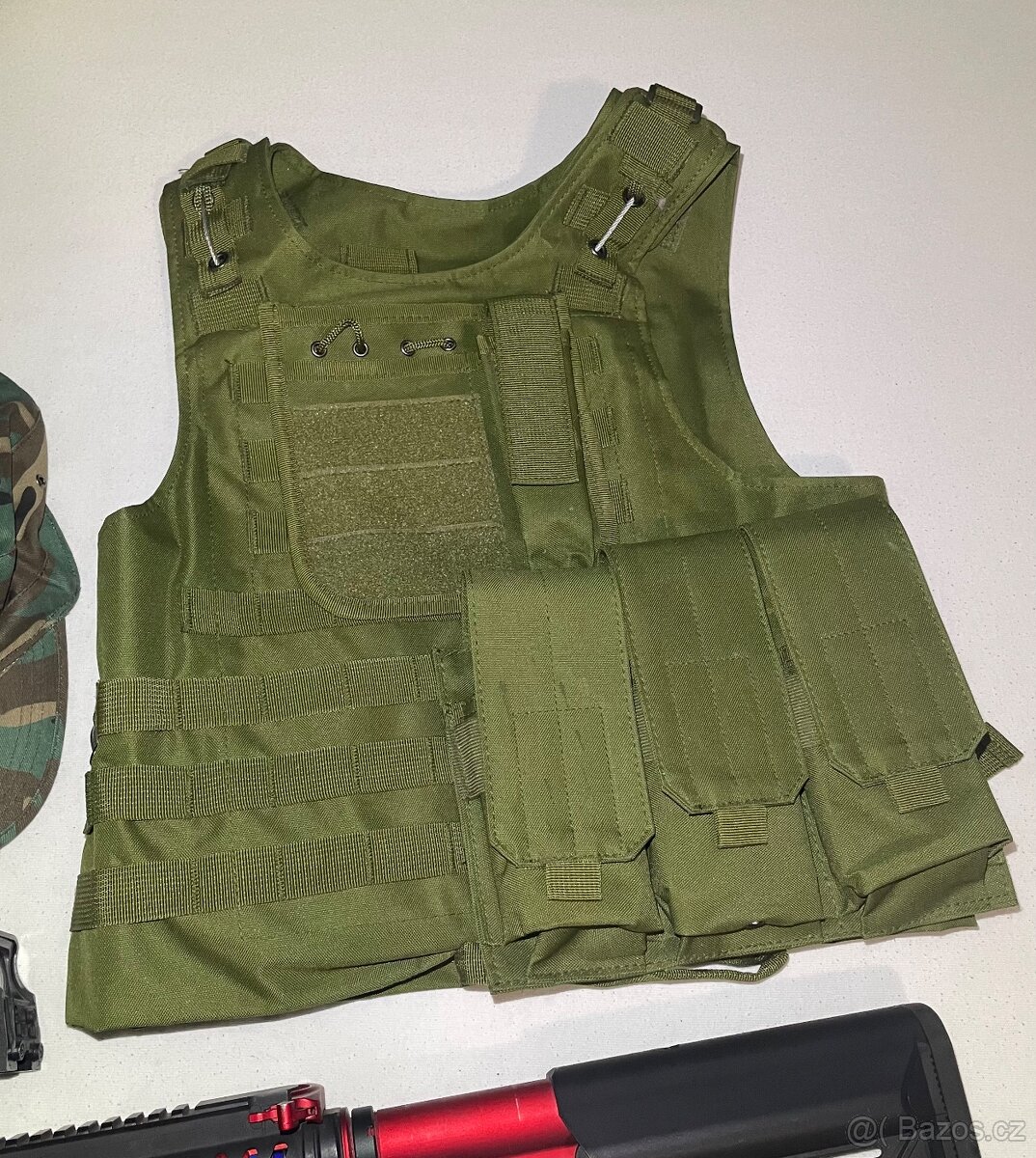 Airsotftová elektrická zbraň + vybavení - 4