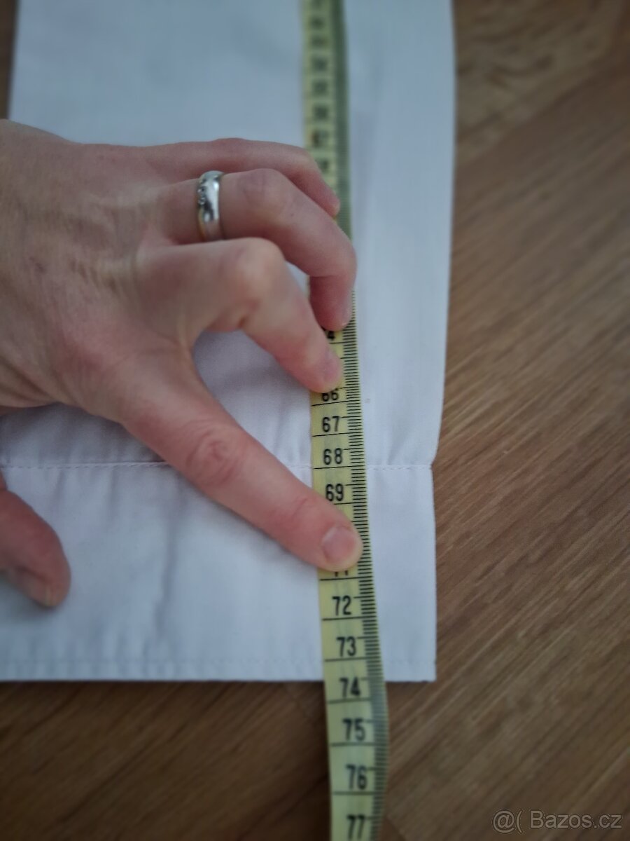 H&M košile bílá vel. 170 - 4