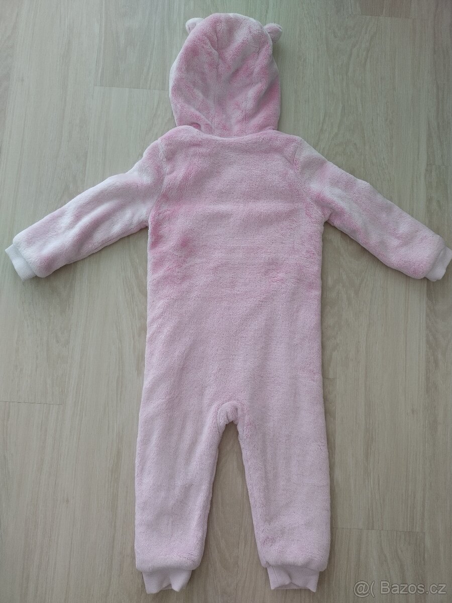 Plyšová kombinéza 18-24 - 4
