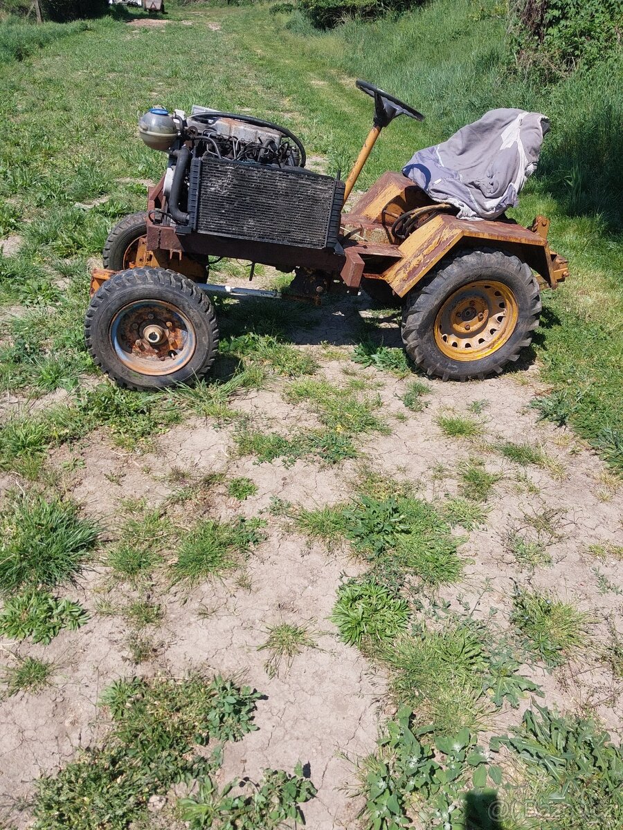 Prodam malotraktor domácí výroby - 4