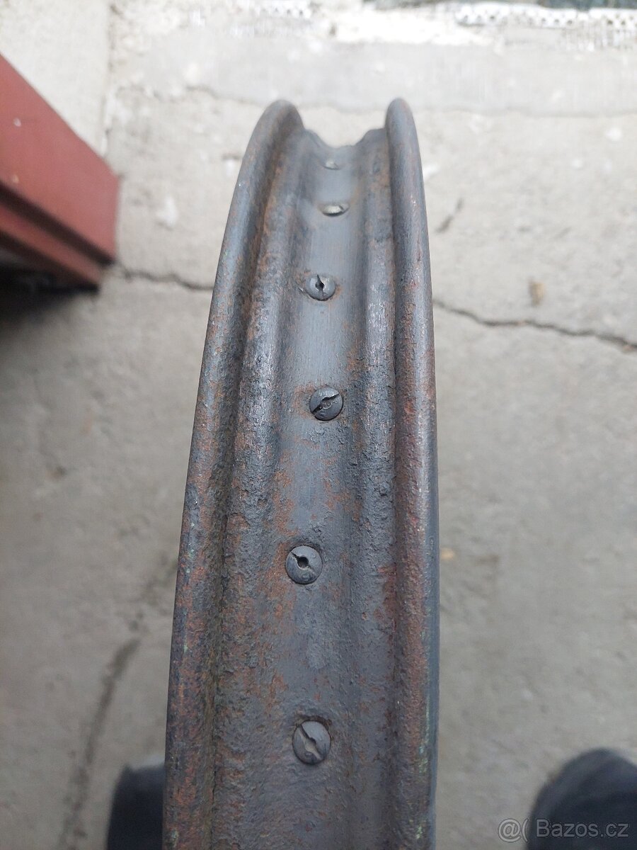 Čz 150 c, přední kolo - 4