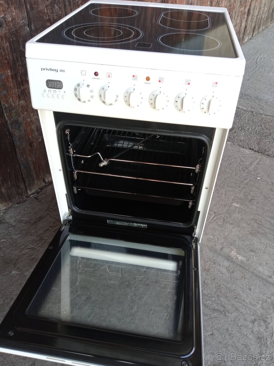 Elektrický sporák Privileg ( s grilovacím otočným roštem ) - 4