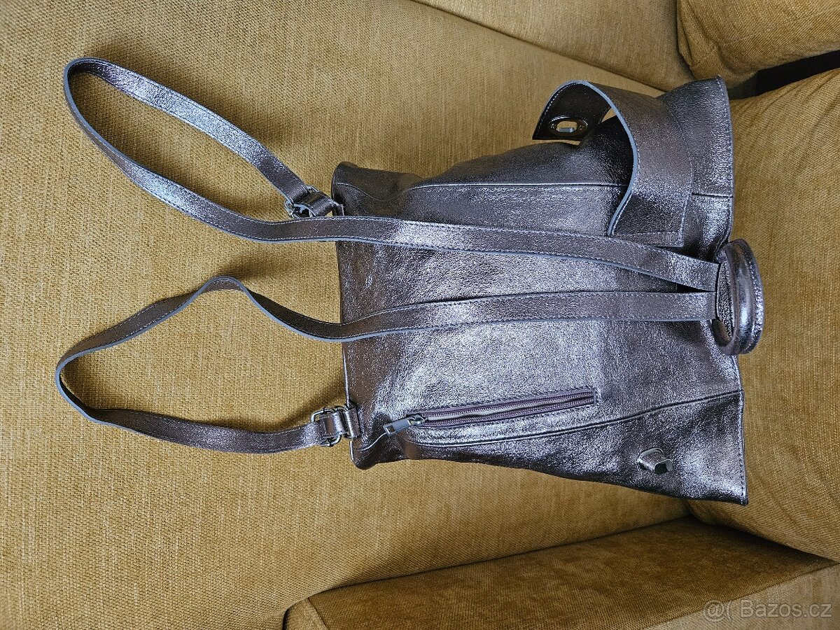 Kožený batůžek Alma - 4
