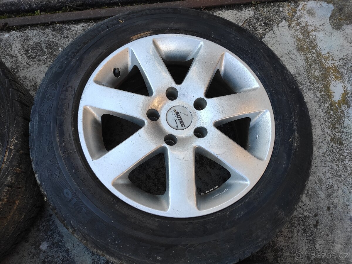 Sada kol 5x120 R16 BMW Autec, pneu 4-6mm - 4