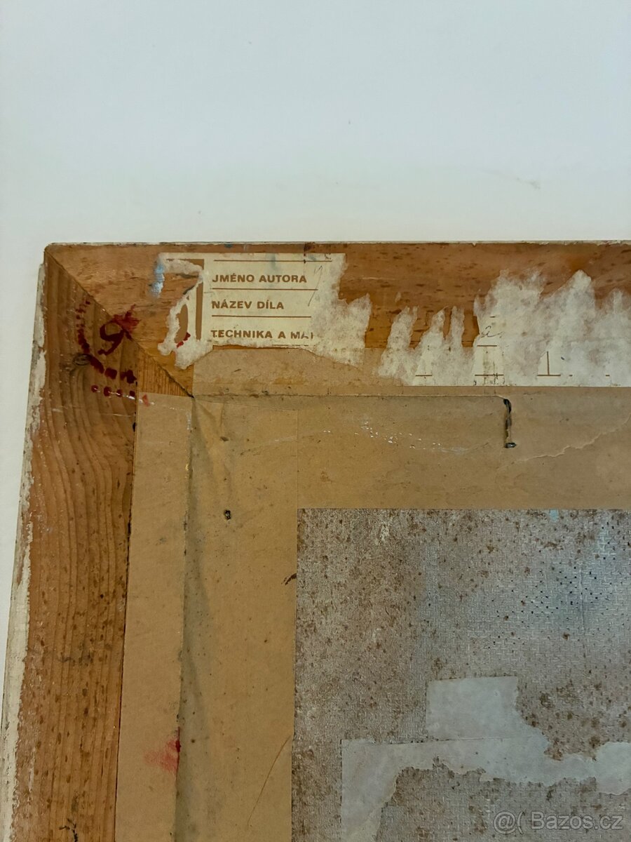 František Jiroudek olej na plátně - 4