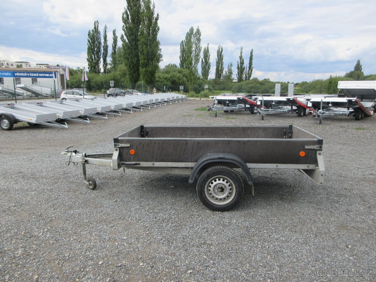 Bazarový nebrzděný přívěs ZV 26 N1 2,51x1,24/0,35 - 4