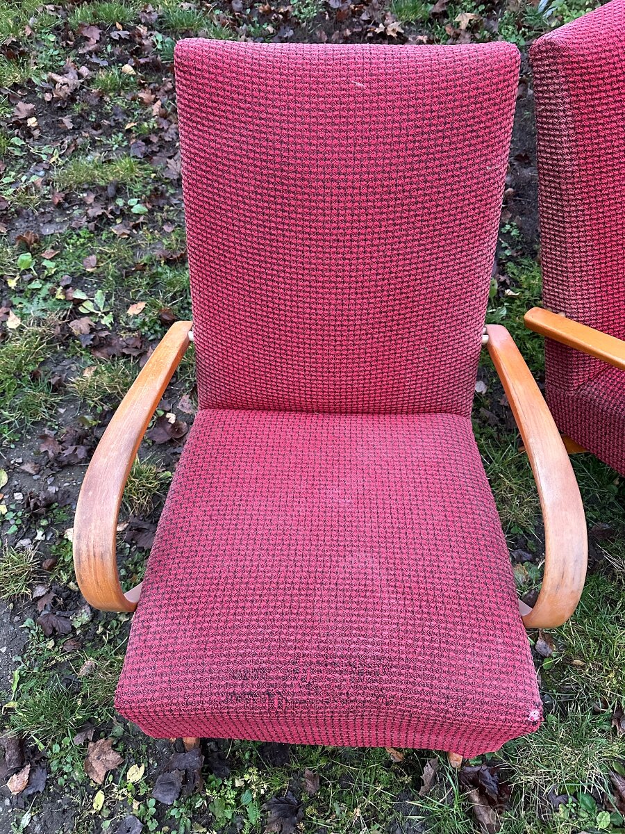 2 x RETRO designové křeslo - cena za obě - 4