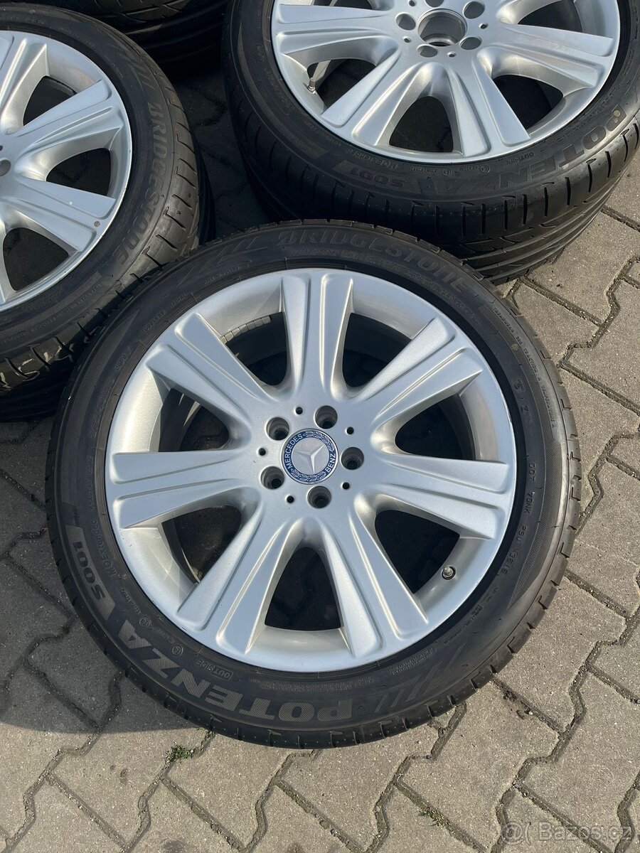 MERCEDES S, W 222, kola 19" LETNÍ - 4