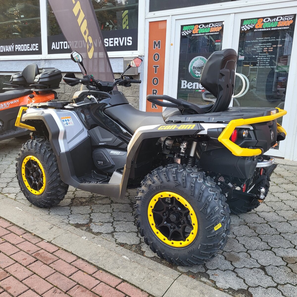 CAN-AM Outlander MAX 650 XT-P ABS MY24 SPZ, AKCE PODZIM - 4