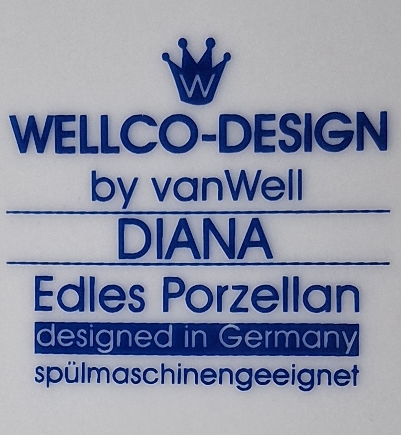 6ti dílná souprava talířů - 4