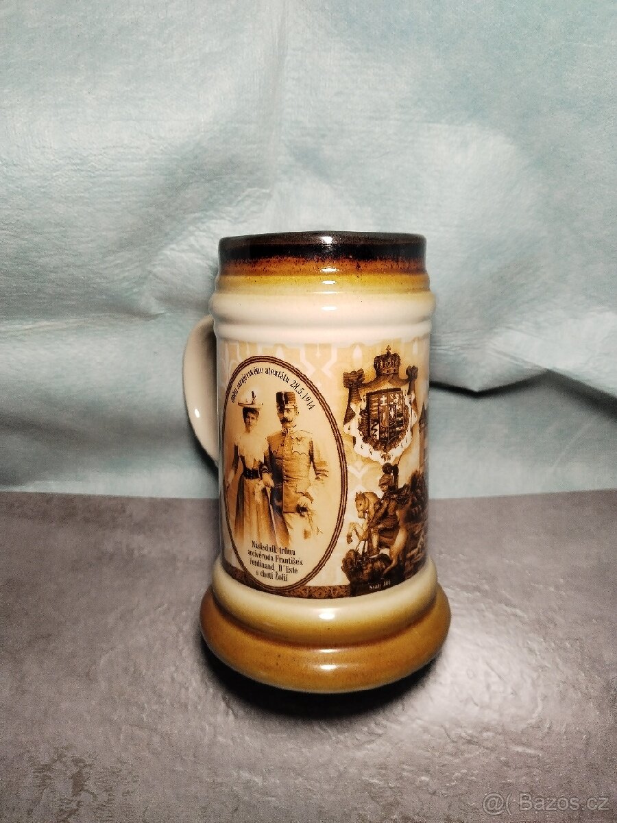 Keramický džbánek Konopiště - 4