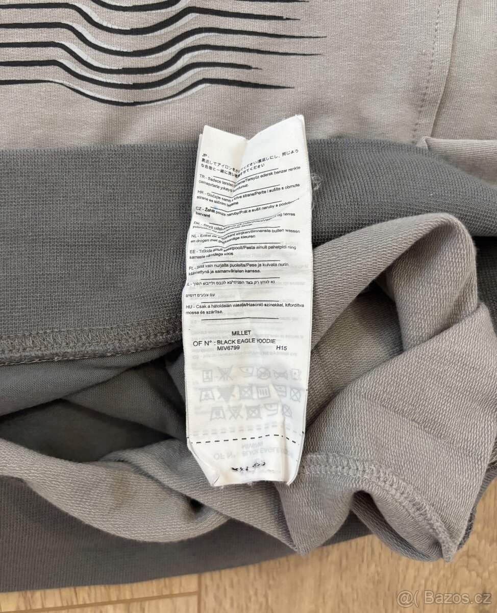 Pánská mikina Millet Black Eagle hoodie - 4