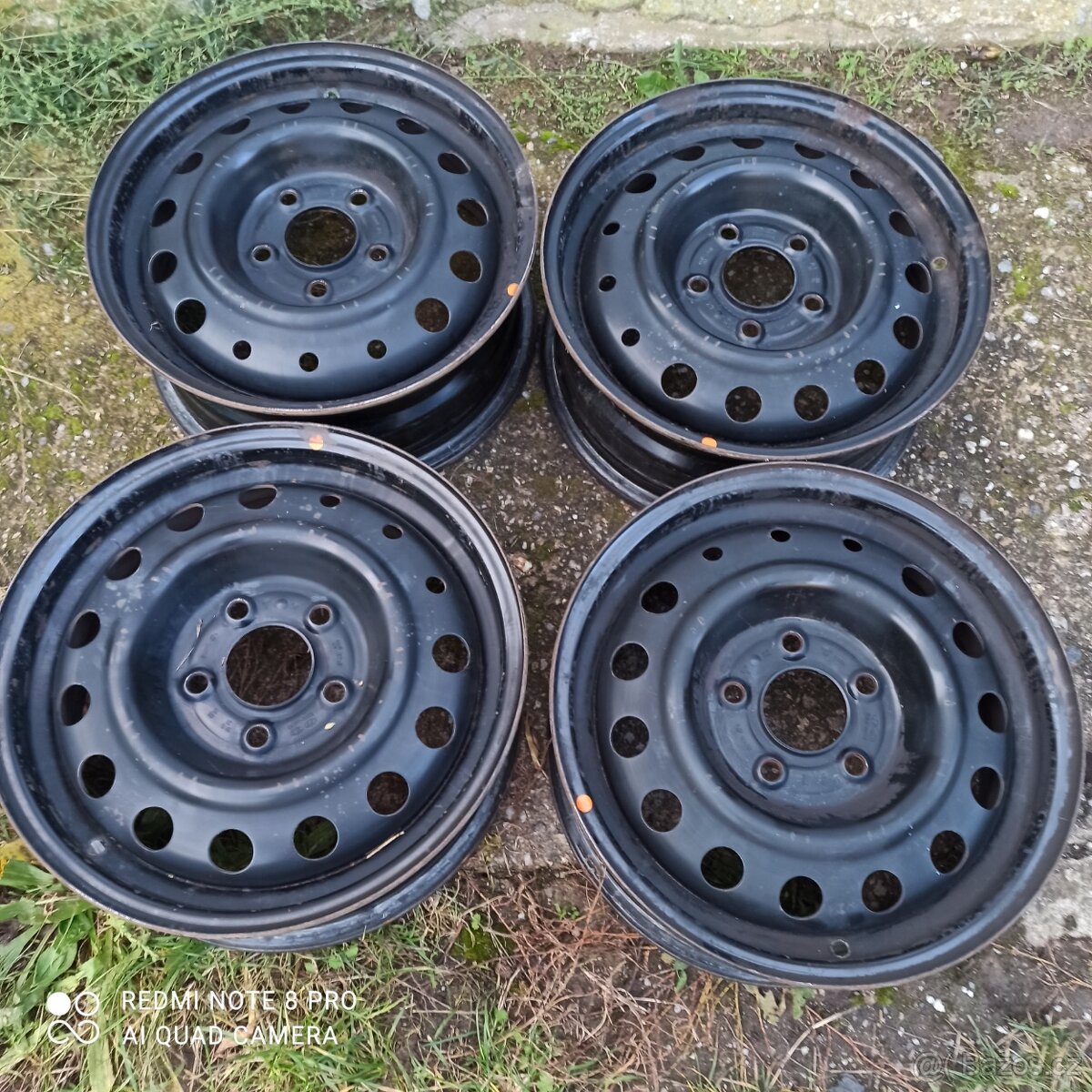 Plechové disky 13"14"15"16" použité,nové - 4