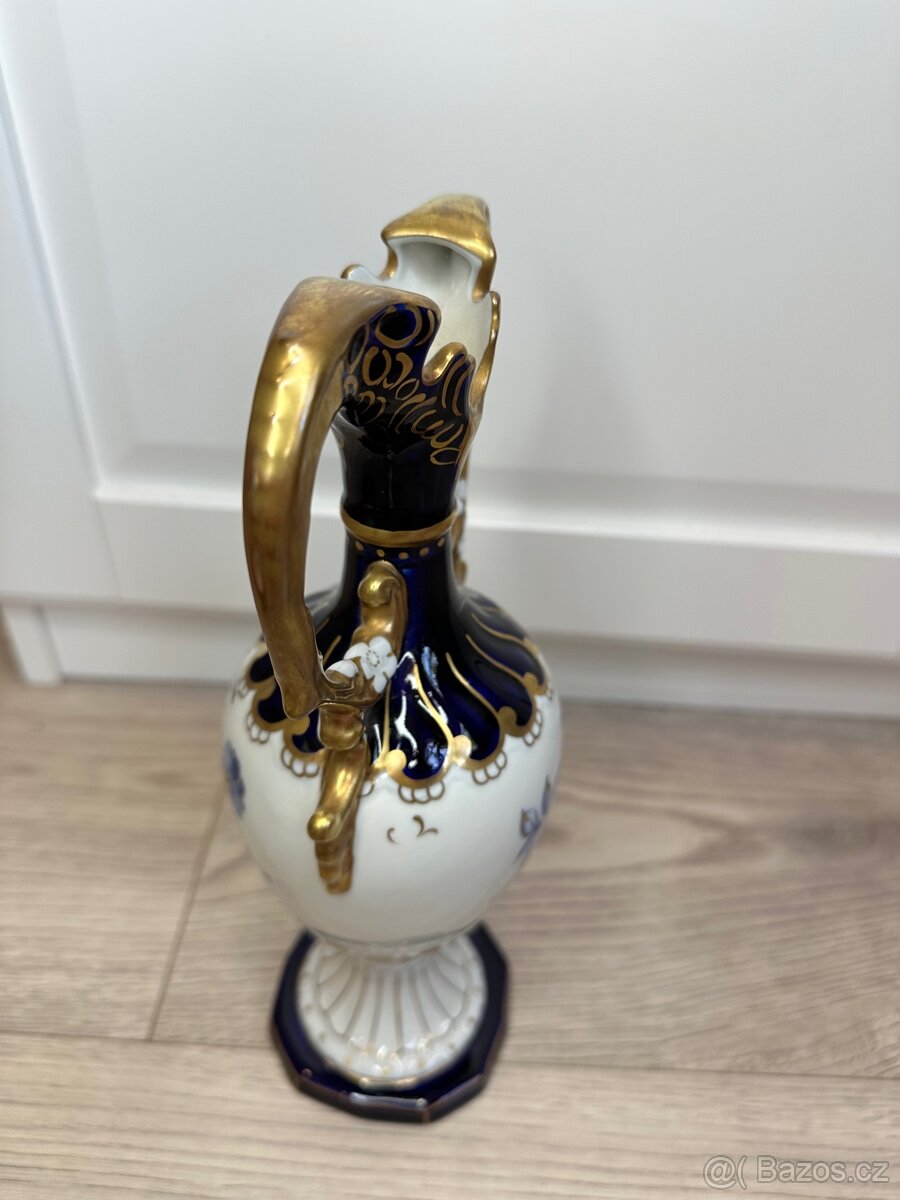 Porcelánová dvouuchá amfora Royal Dux - 4