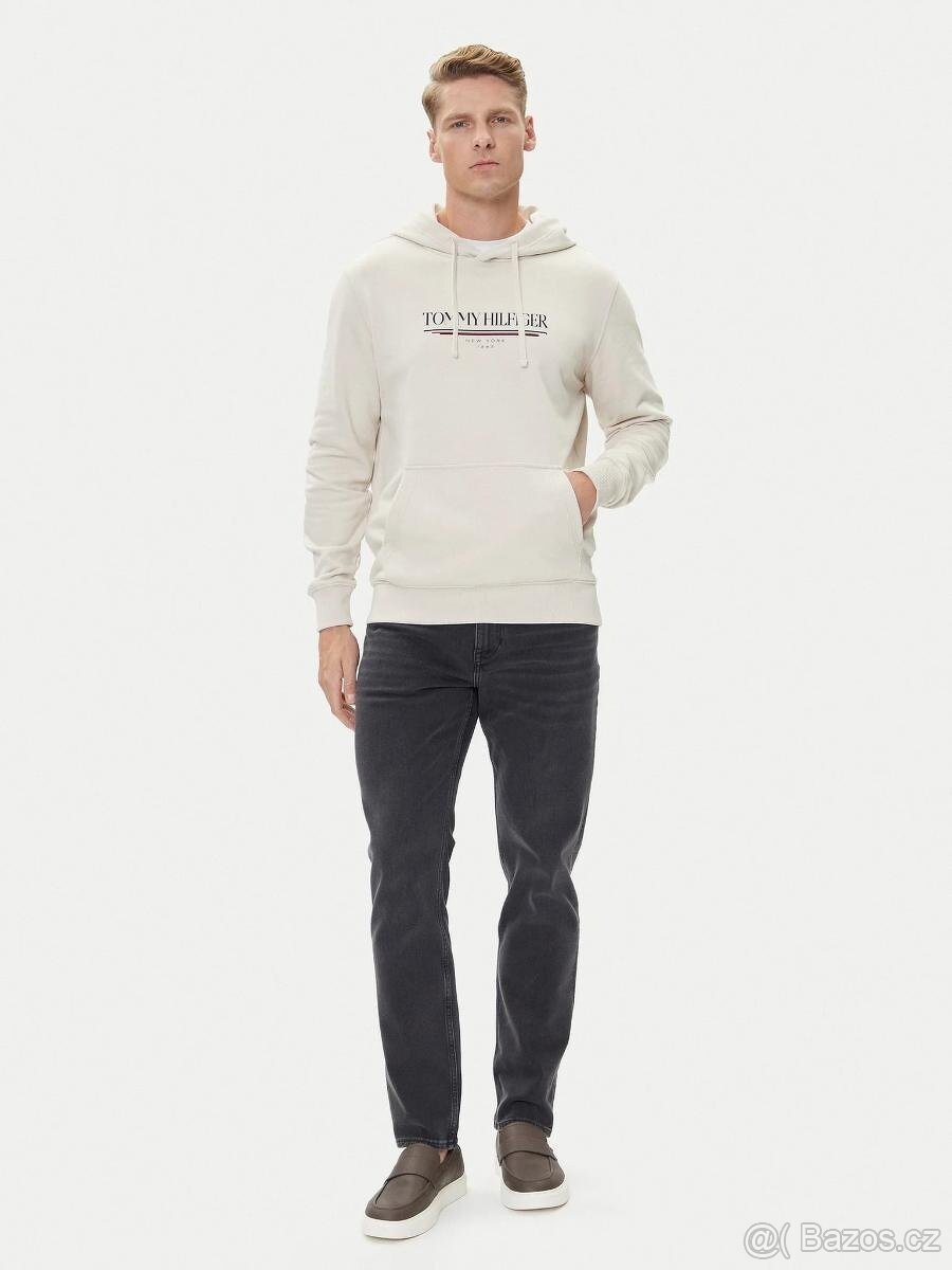 TOMMY HILFIGER PÁNSKÉ SLIM-FIT JEANS-RIFLE W 31 L 36 - 4