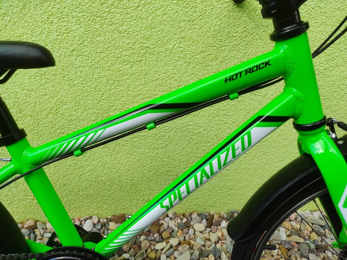 Značkové dětské kolo SPECIALIZED 20" (zelená) - 4