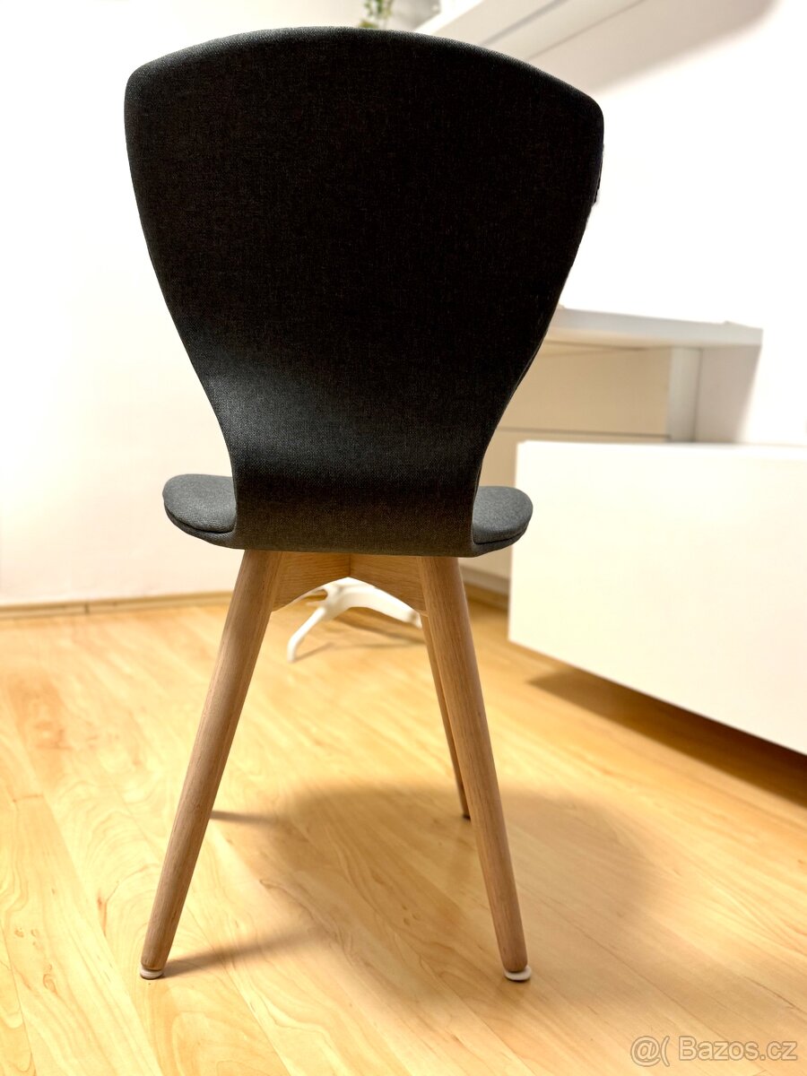 Designové čalouněné židle Gogia (3 ks) - 4