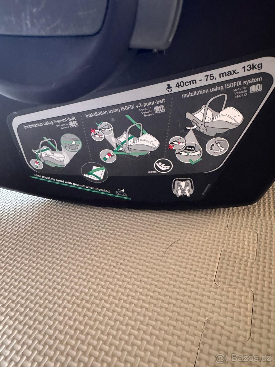 AUTOSEDAČKA NUNA PIPATM URBN Caviar- 40-75 cm - 4