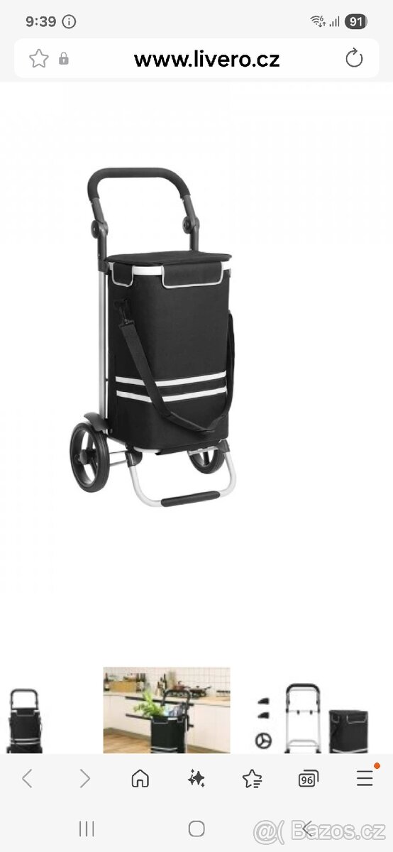 Nákupní taška na kolečkách tel.732 322 476 - 4