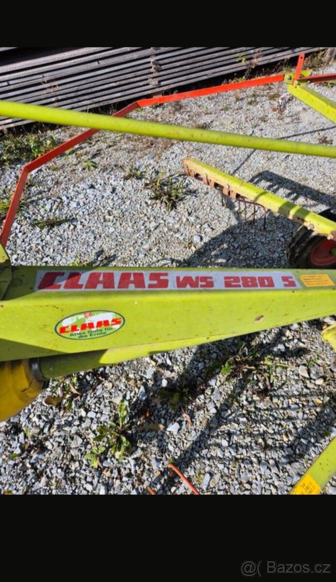 Shrnovač nahrabovač sena CLAAS - 4