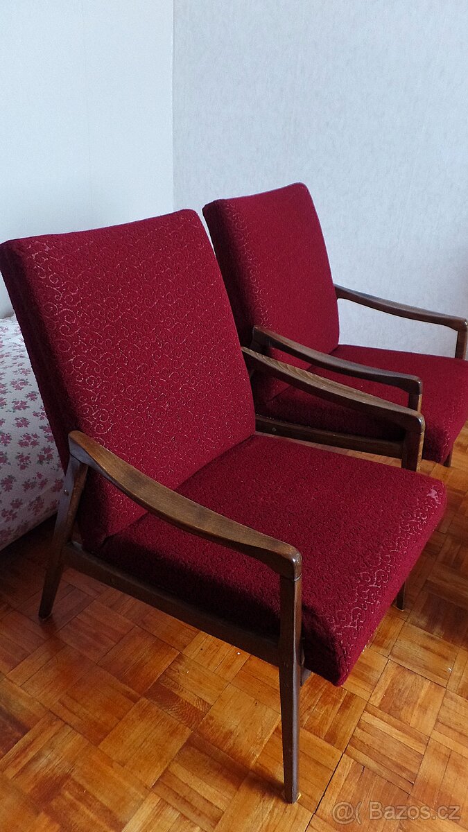 2 kusy retro křesla - 4