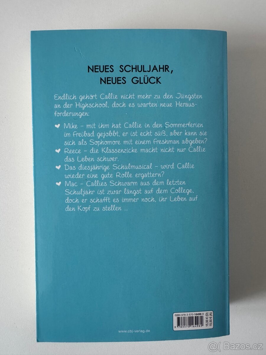 německý román pro mladistvé - Das Tagebuch der Callie Snow - 4