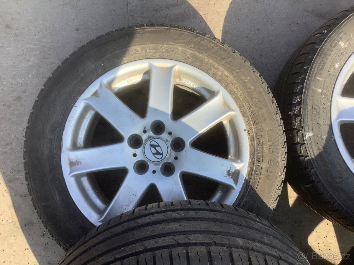 Originál alu kola Hyundai Tucson - 4