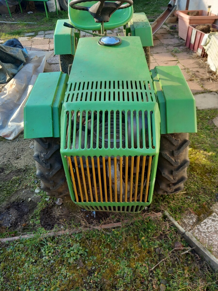 Malotraktor domácí výroby - 4