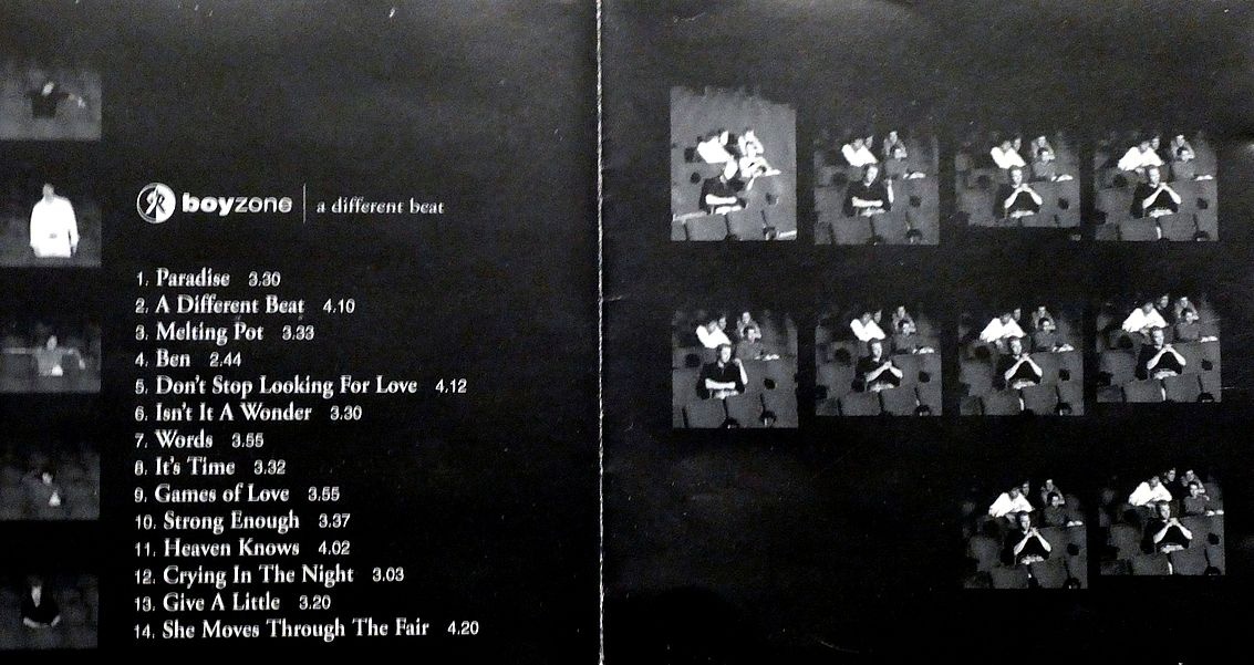 CD BOYZONE - A DIFFERENT BEAT - balady - 4