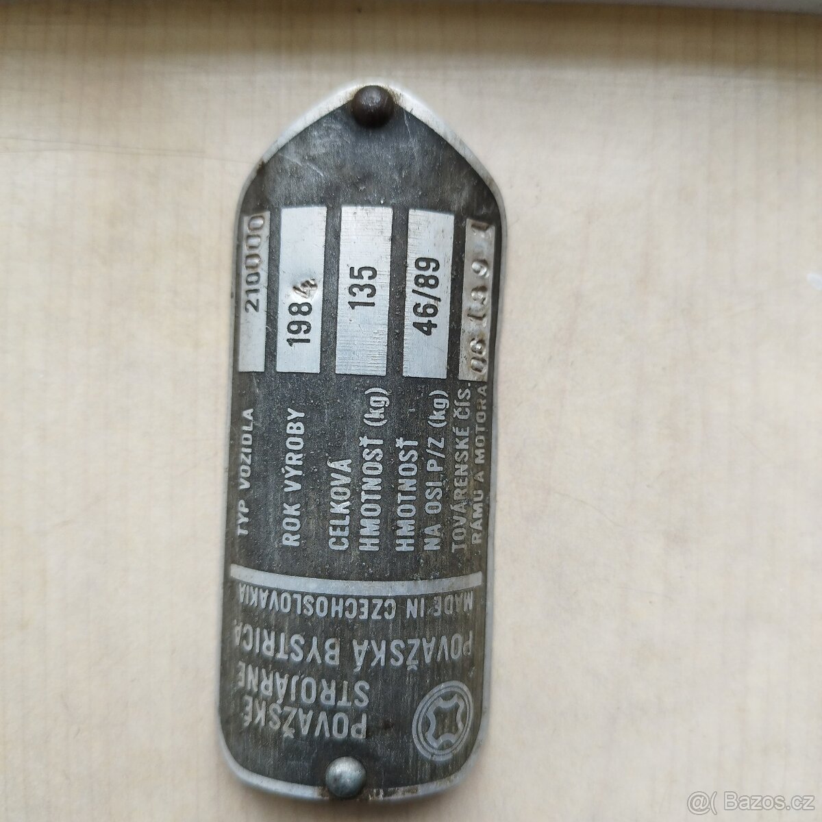 Babetta 207-210 štítky - 4